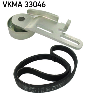 SKF VKMA 33046 Kit Cinghie Poly-V